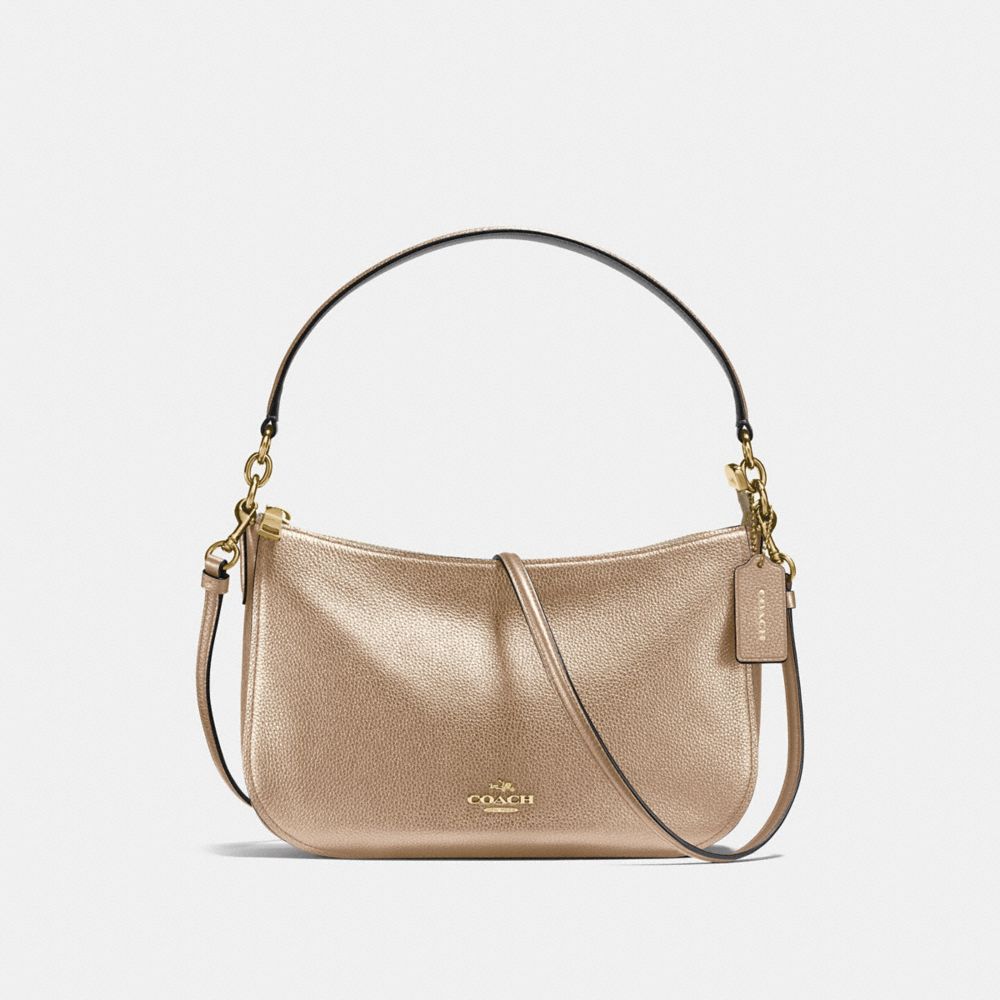 Coach chelsea pebble hot sale leather crossbody