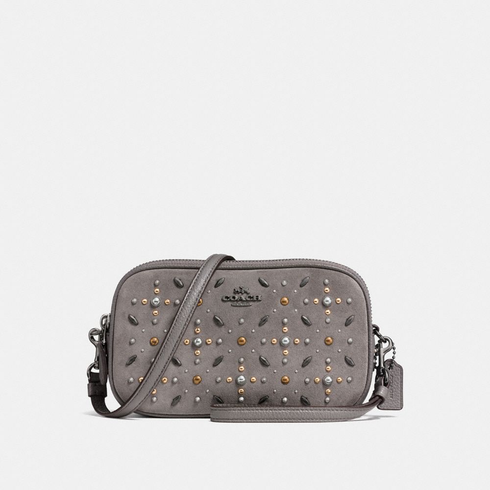 Crossbody Clutch With Prairie Rivets