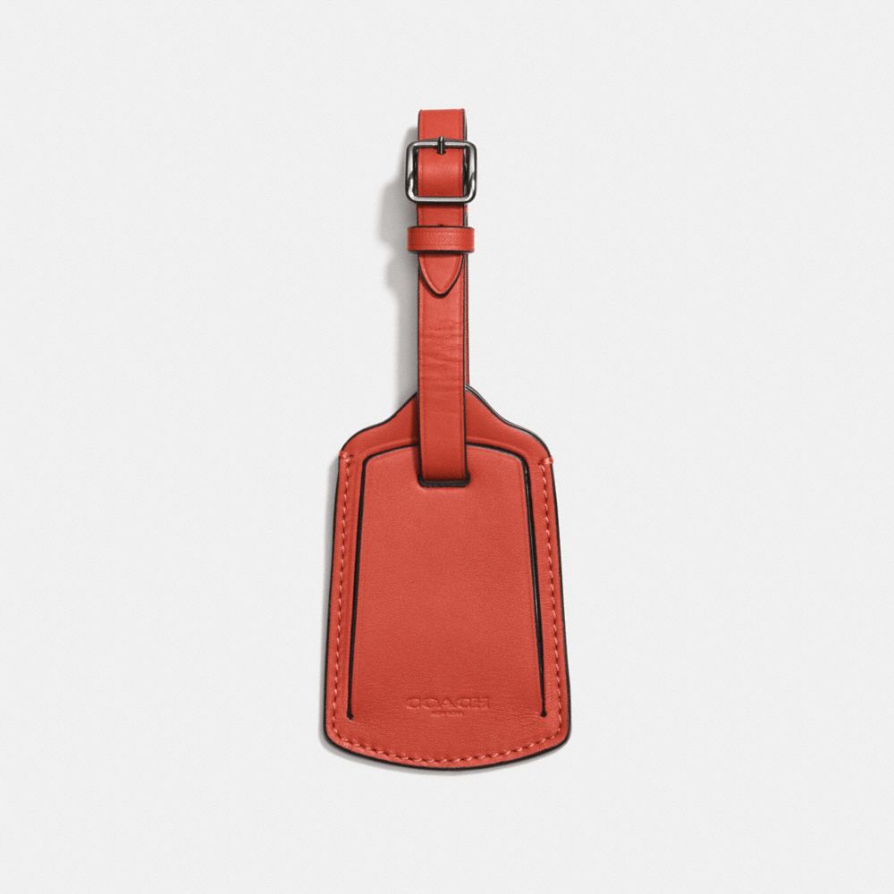 Coach leather store luggage tags