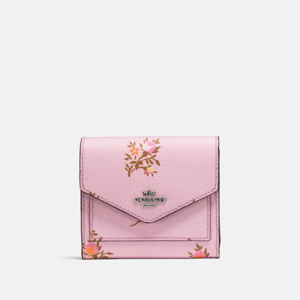 Coach floral sale coin purse