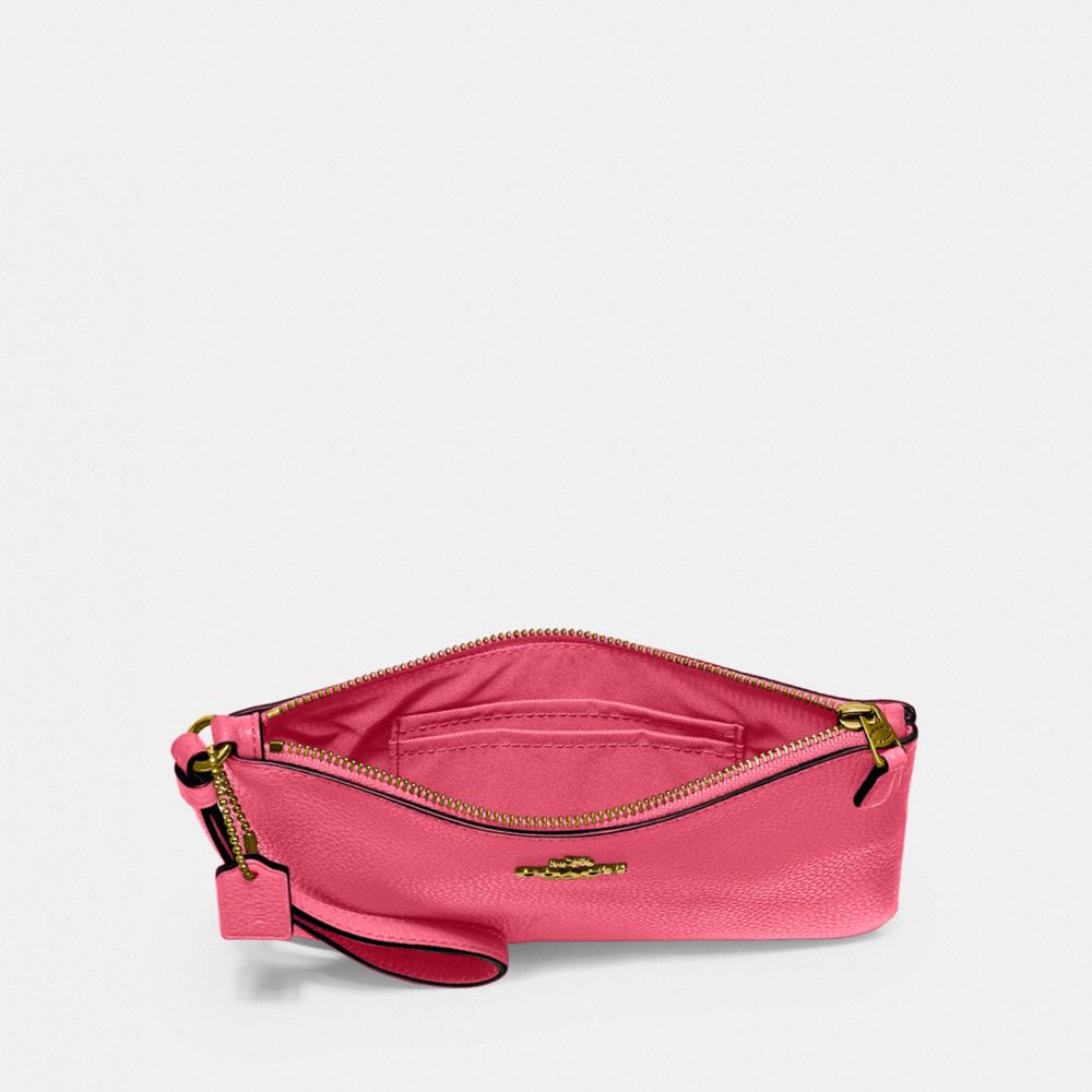Coach Wristlet Small Wallet Pebbled Leather Watermelon 22952 Bag NEW– Bag  Lady Shop