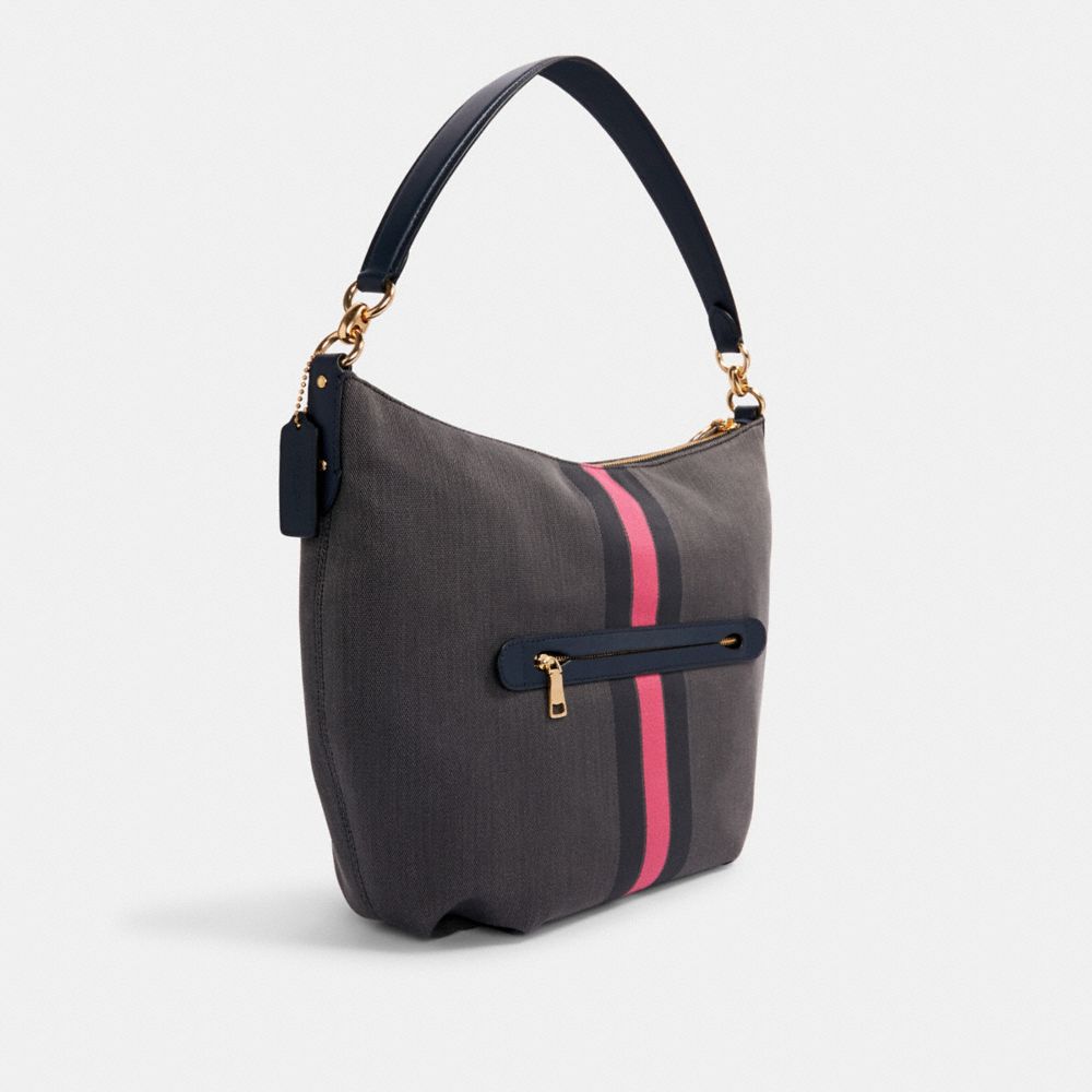 Sac hobo Skylar avec rayure Varsity