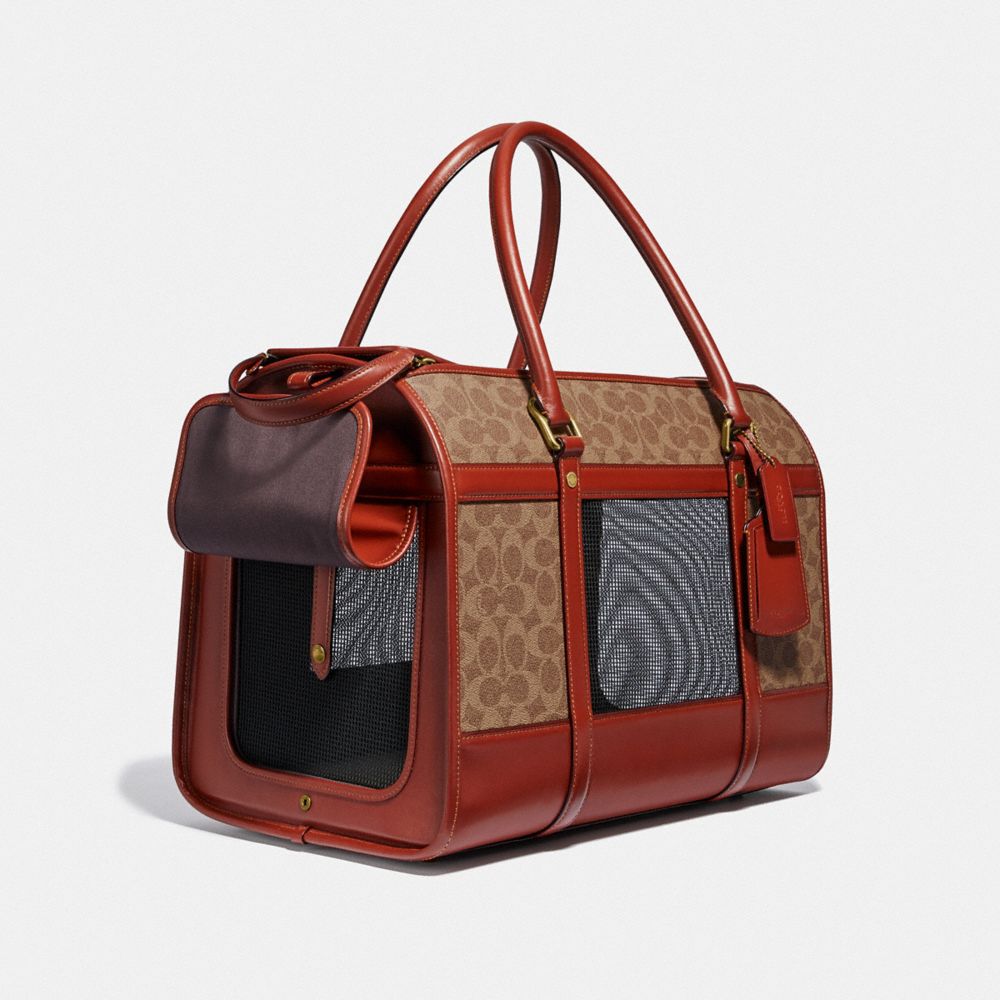 coach pet carrier