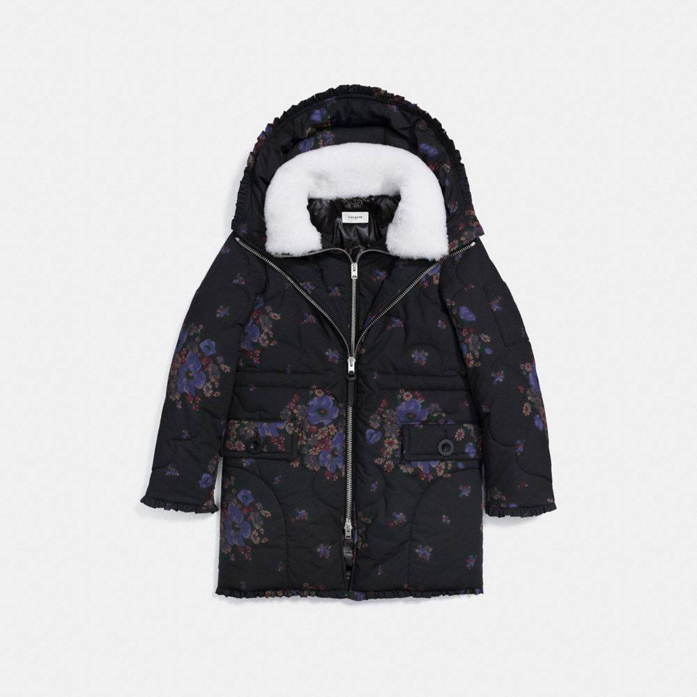 COACH® | Eiderdown Printed Puffer Jacket