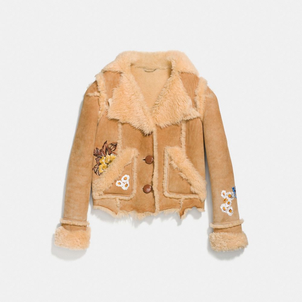 Eagle Raggedy Shearling Jacket