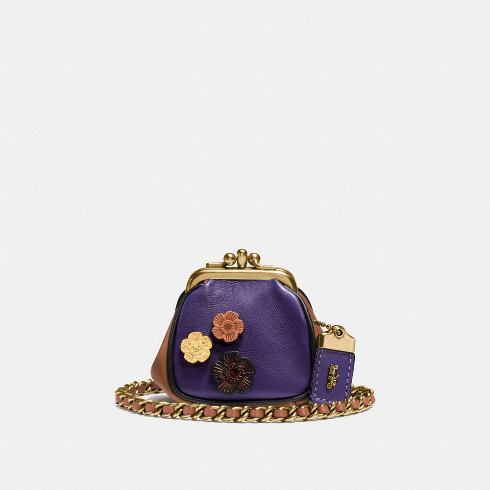 Coach kisslock cheap coin purse