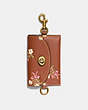 Turnlock Card Pouch With Floral Bow Print