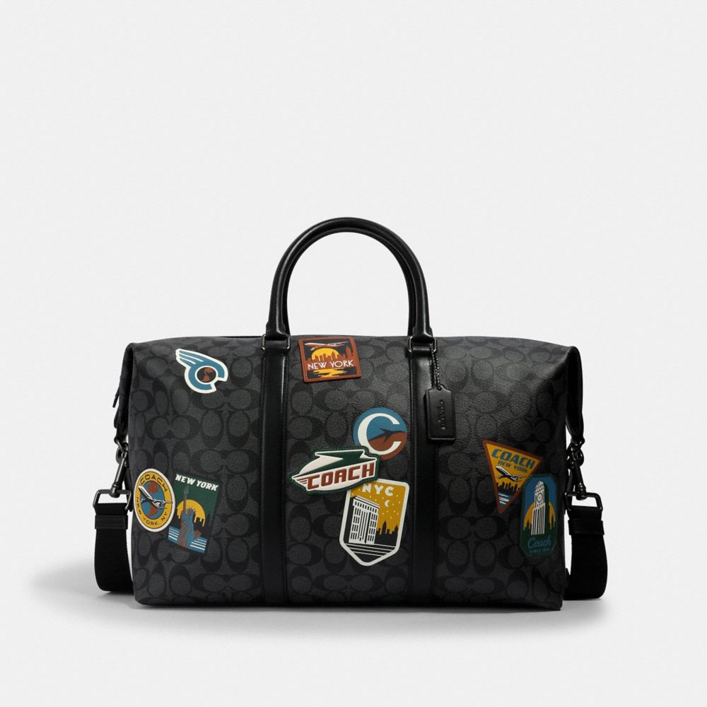 Coach travel cheap duffle bag