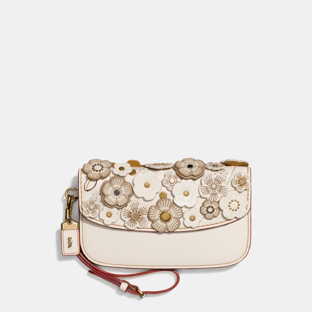 COACH® CH | Clutch With Small Tea Rose | Bags | Coach