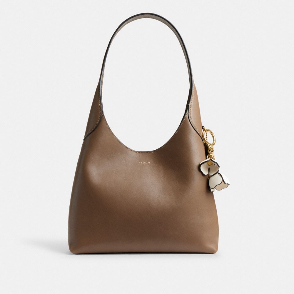 COACH®  Mini Tabby Bag Charm In Signature Canvas