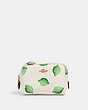 Mini Boxy Cosmetic Case With Lime Print