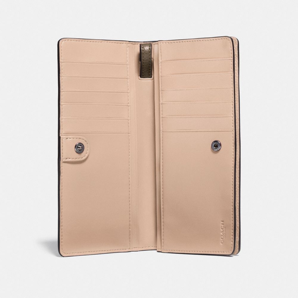 Slim Wallet In Colorblock