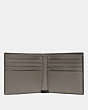 COACH®,DOUBLE BILLFOLD WALLET,Leather,FOG,Inside View,Top View