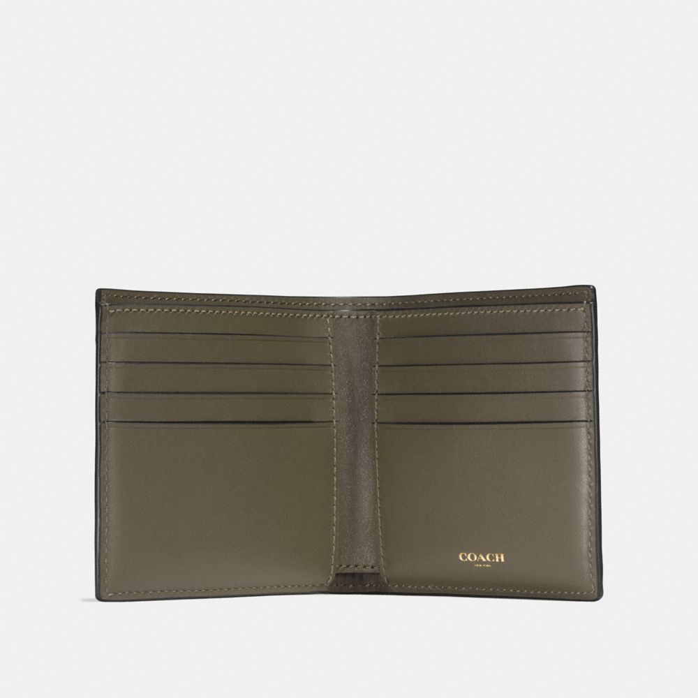 COACH®,PORTEFEUILLE À DOUBLE PORTEFEUILLE,Cuir,MOUSSE,Inside View,Top View