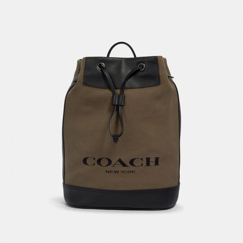 Backpack drawstring online closure