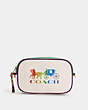 COACH®,JES CONVERTIBLE BELT BAG WITH RAINBOW HORSE AND CARRIAGE,Gold/Chalk Multi,Front View
