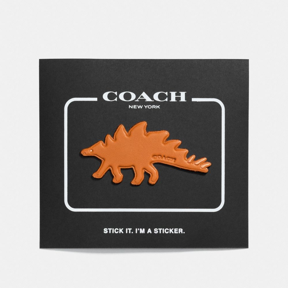 COACH®,STEGGY STICKER,Leather,Multicolor,Front View