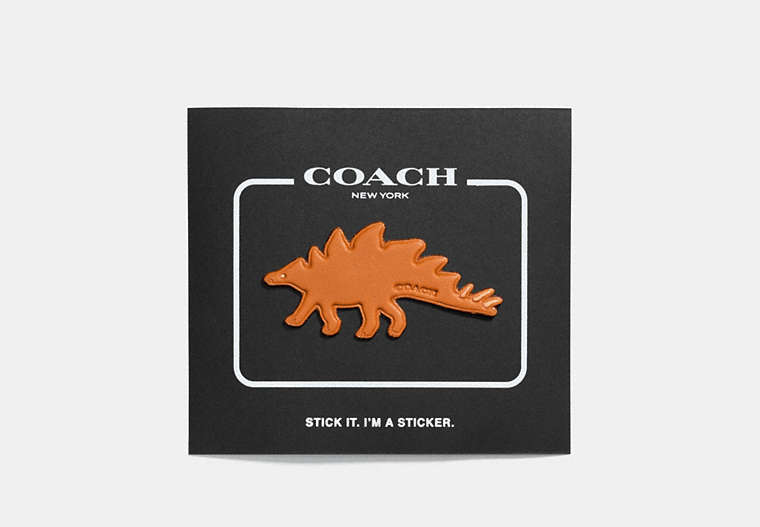 COACH®,STEGGY STICKER,Leather,Multicolor,Front View image number 0