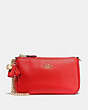 COACH®,SELENA WRISTLET 19,Refined Calf Leather,LI/Selena Red,Front View