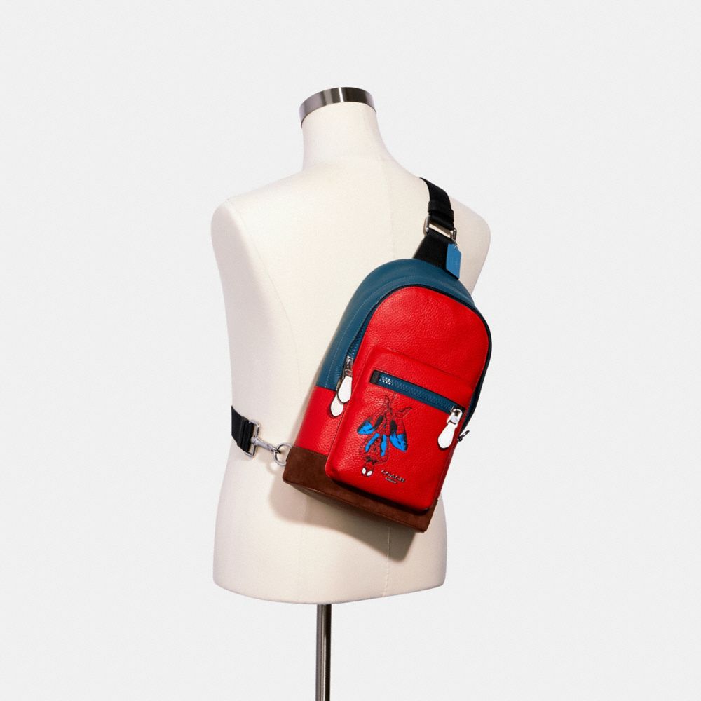 Coach spiderman discount bag