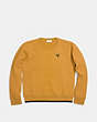 COACH®,FELTED REXY PATCH SWEATER,n/a,Gold,Scale View