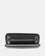 COACH®,ACCORDION WALLET,Leather,FOG,Inside View,Top View