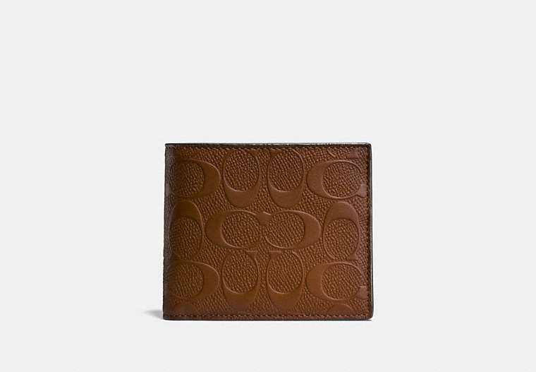 3 In 1 Wallet In Signature Leather