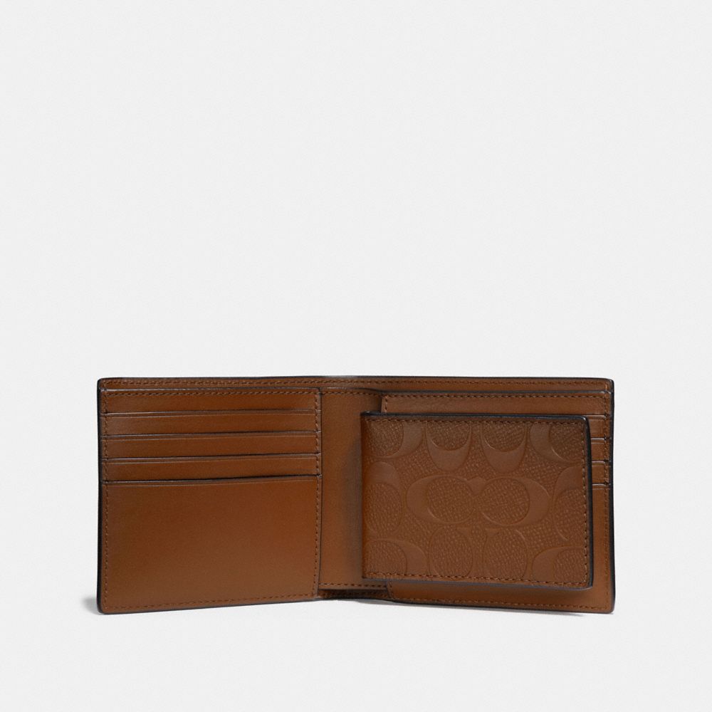 3 In 1 Wallet In Signature Leather