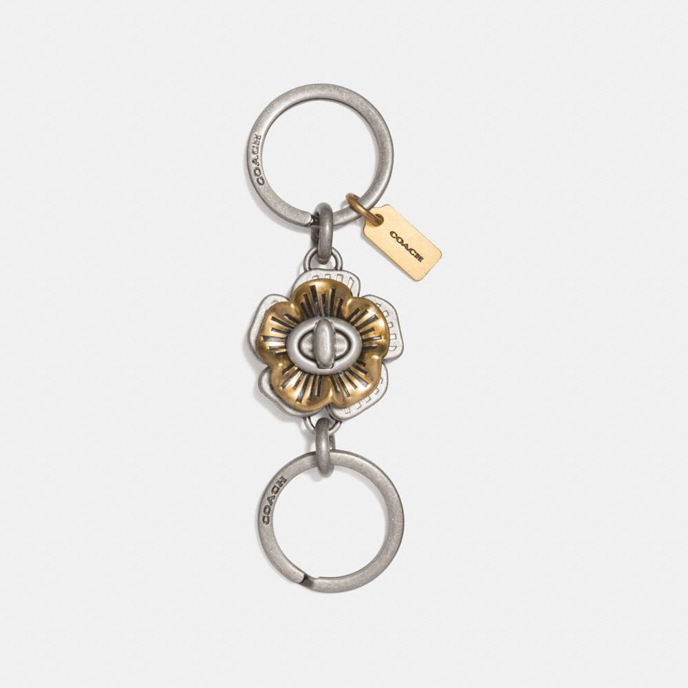 COACH Tea Rose Turnlock Valet