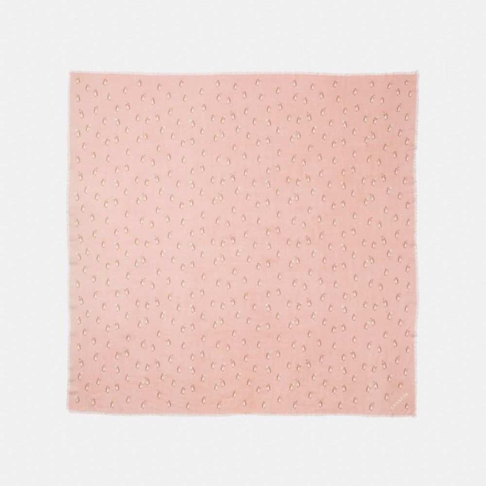 Penguin Print Oversized Square