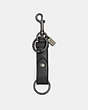 COACH®,DOG CLIP VALET,n/a,Black,Front View