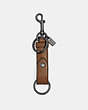 COACH®,DOG CLIP VALET,n/a,Saddle,Front View