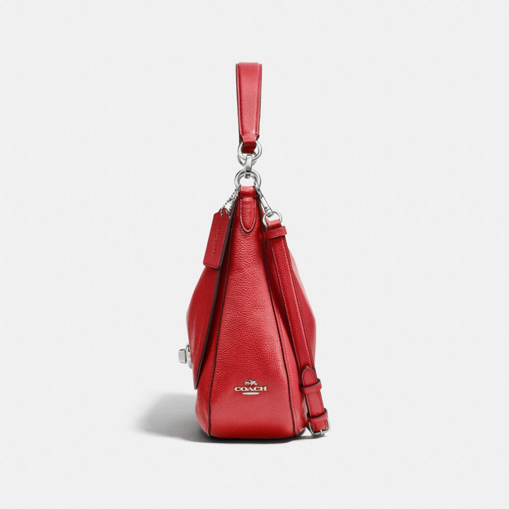 COACH®,Turnlock Hobo,,Angle View