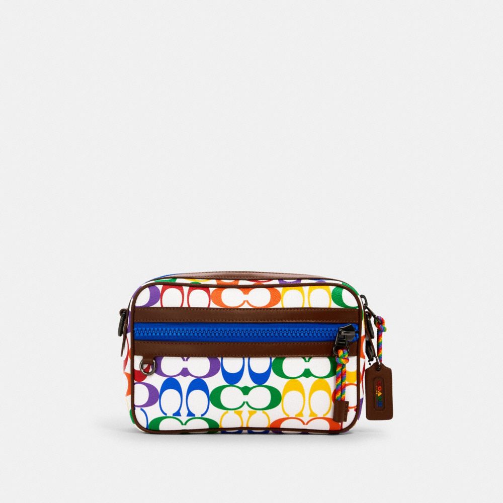 Coach outlet rainbow cheap wallet