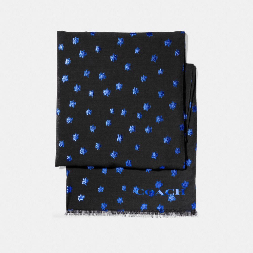 Star Print Scarf