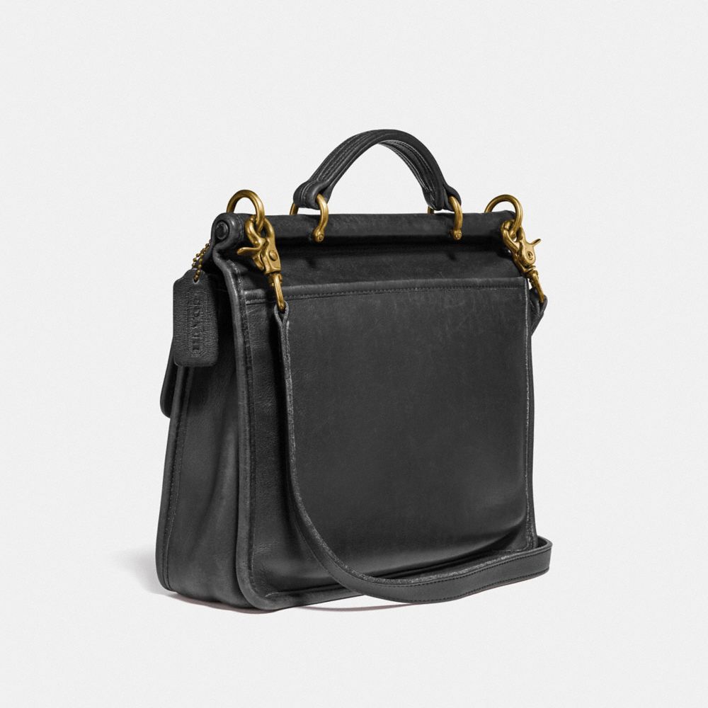 COACH®,Restored Willis Top Handle,,Angle View