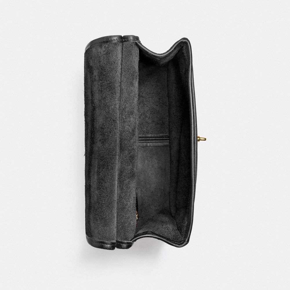 COACH®,Restored Willis Top Handle,,Inside View,Top View