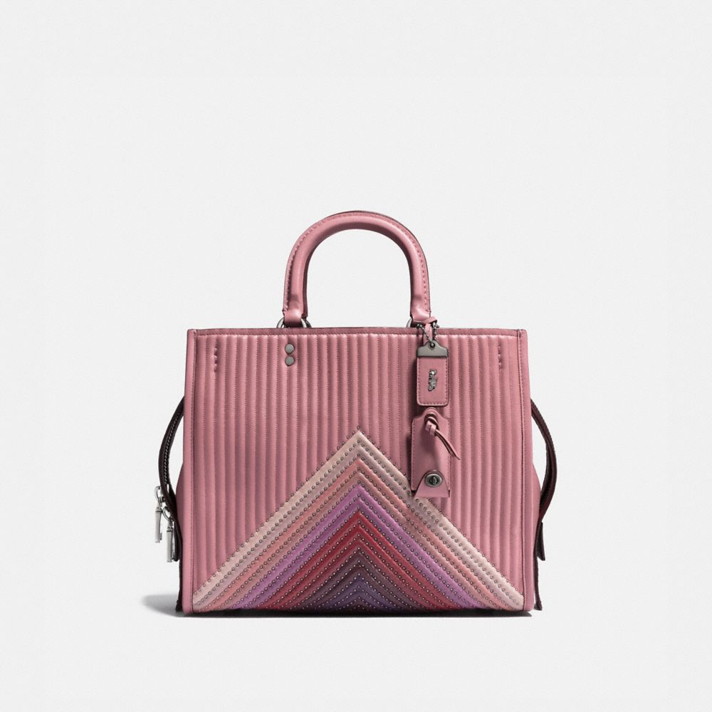 COACH®: Rogue With Colorblock Quilting And Rivets