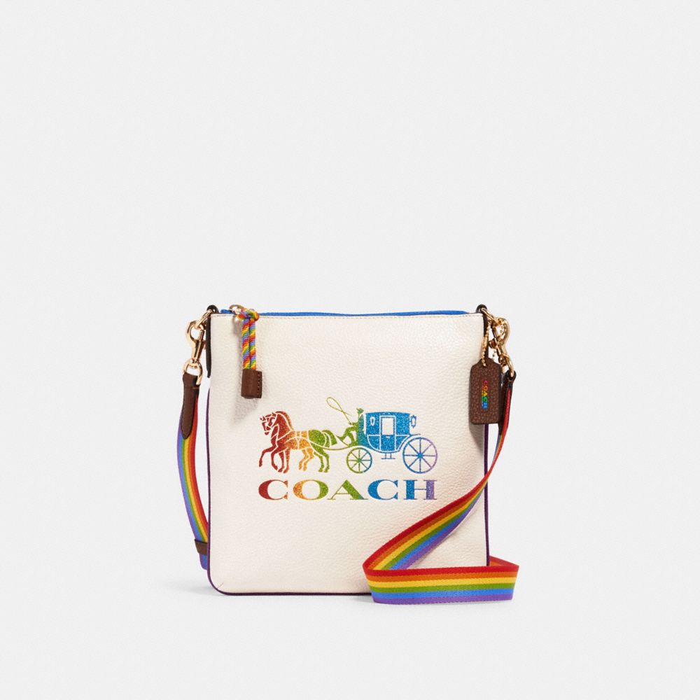 Coach outlet hot sale rainbow bag