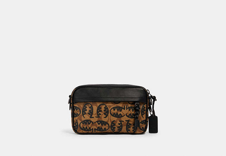 Graham Crossbody In Signature Canvas With Rexy By Guang Yu