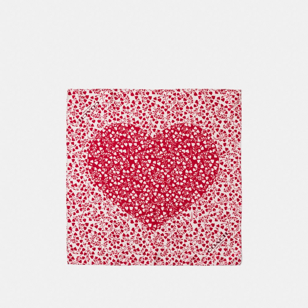 Love Leaf Silk Hanky