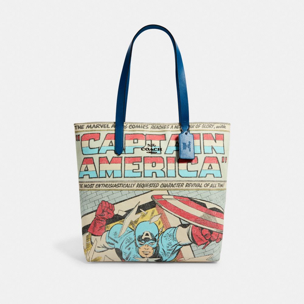 Coach Marvel Tote With Captain America COACH Outlet