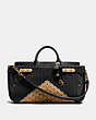 Coach Double Swagger 43 With Colorblock Quilting And Rivets