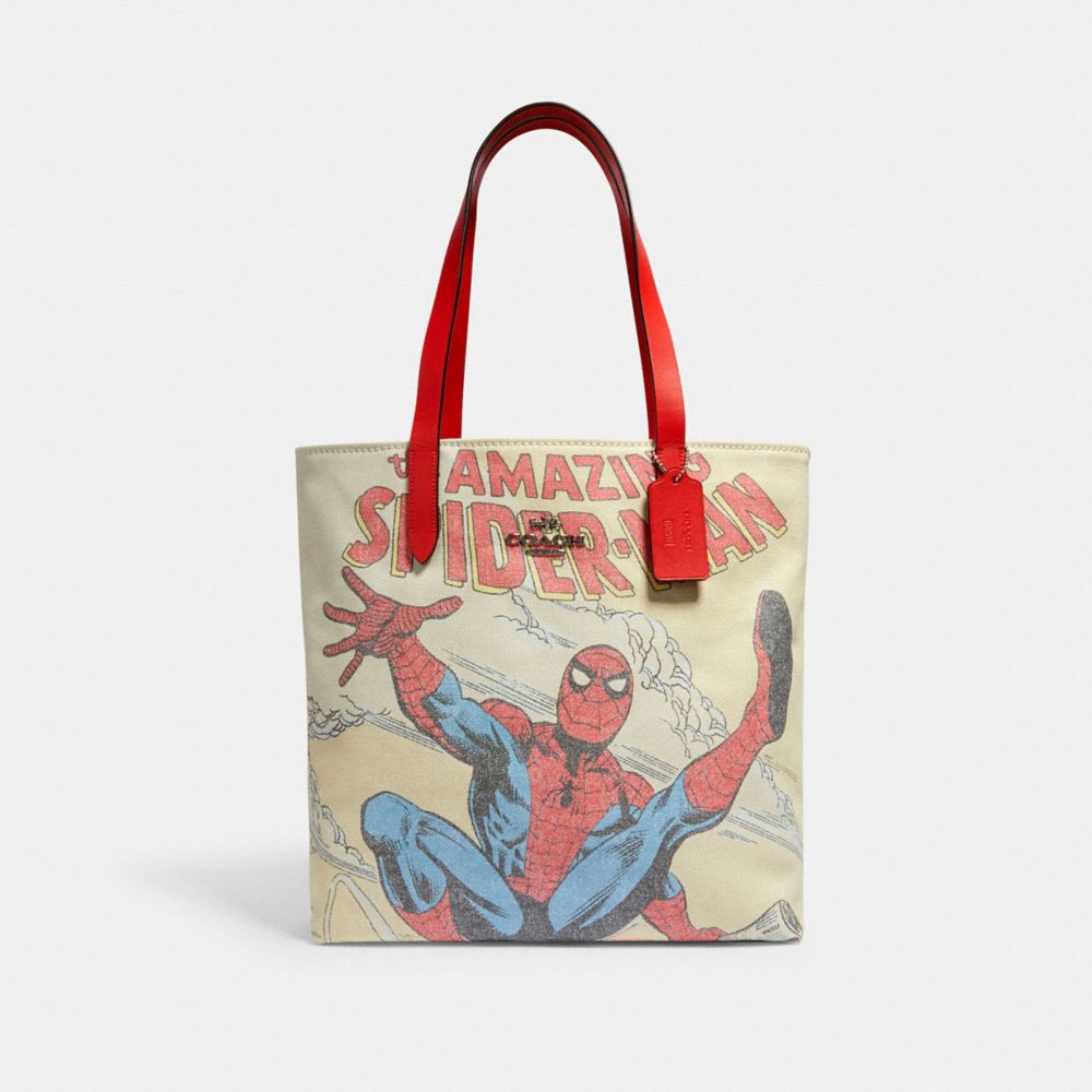 COACH Outlet Coach Marvel Tote With Spider Man