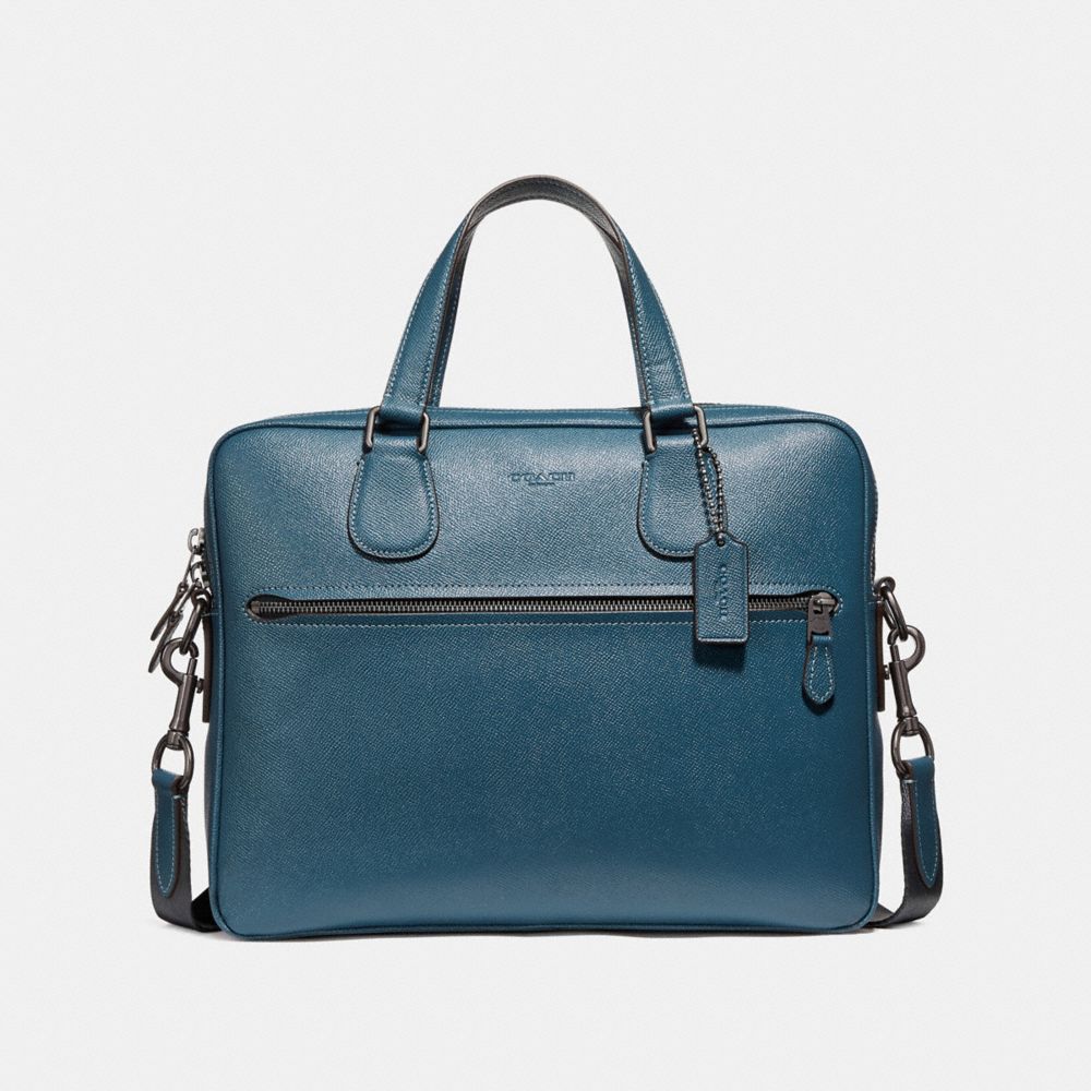 Coach laptop tote discount in crossgrain leather