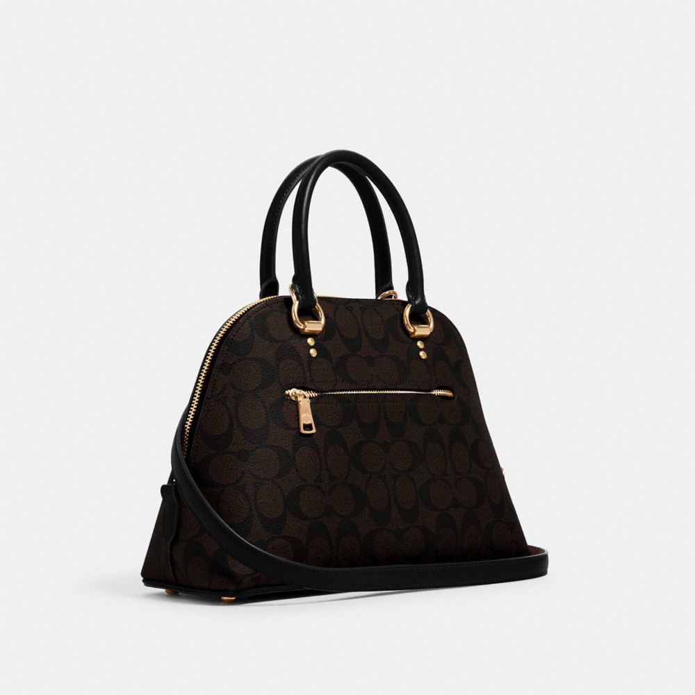 COACH OUTLET®  Katy Satchel In Signature Canvas