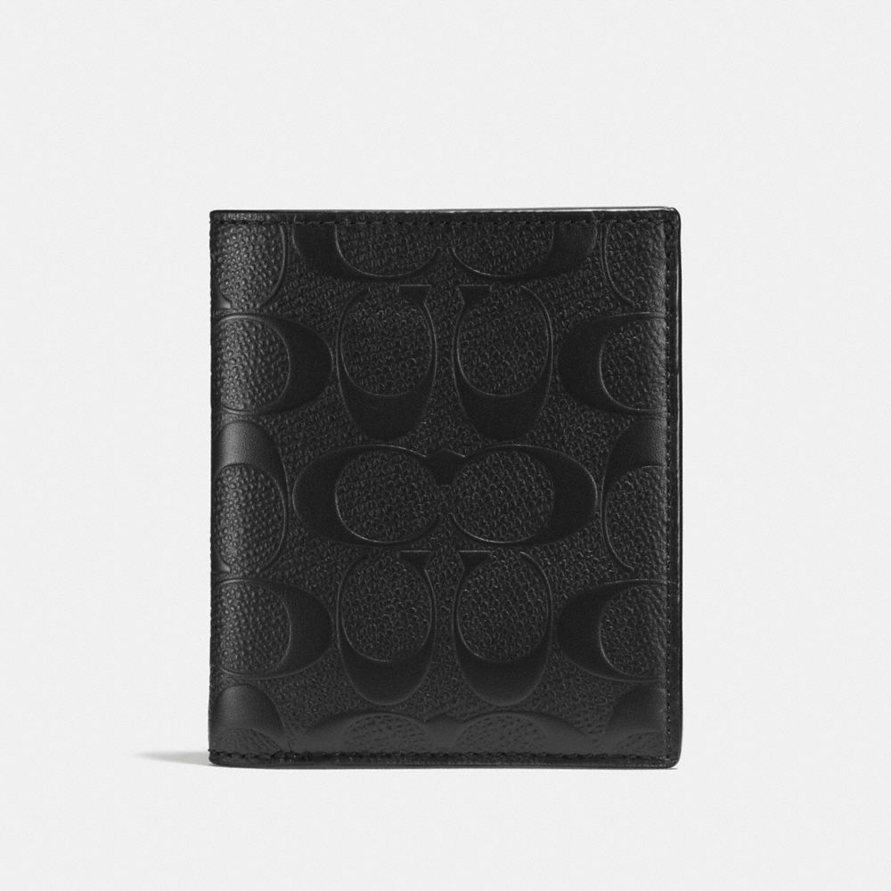 Coach slim best sale coin wallet