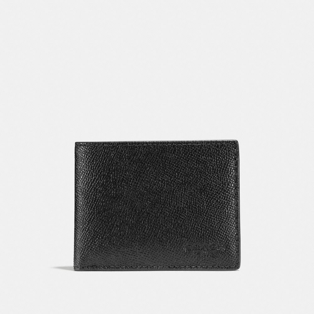 COACH®,Slim Billfold Wallet,,Front View