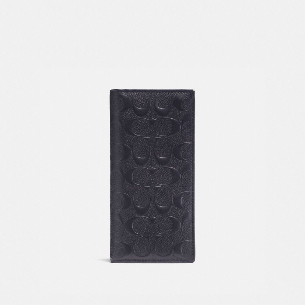 Breast pocket wallet in signature leather new arrivals