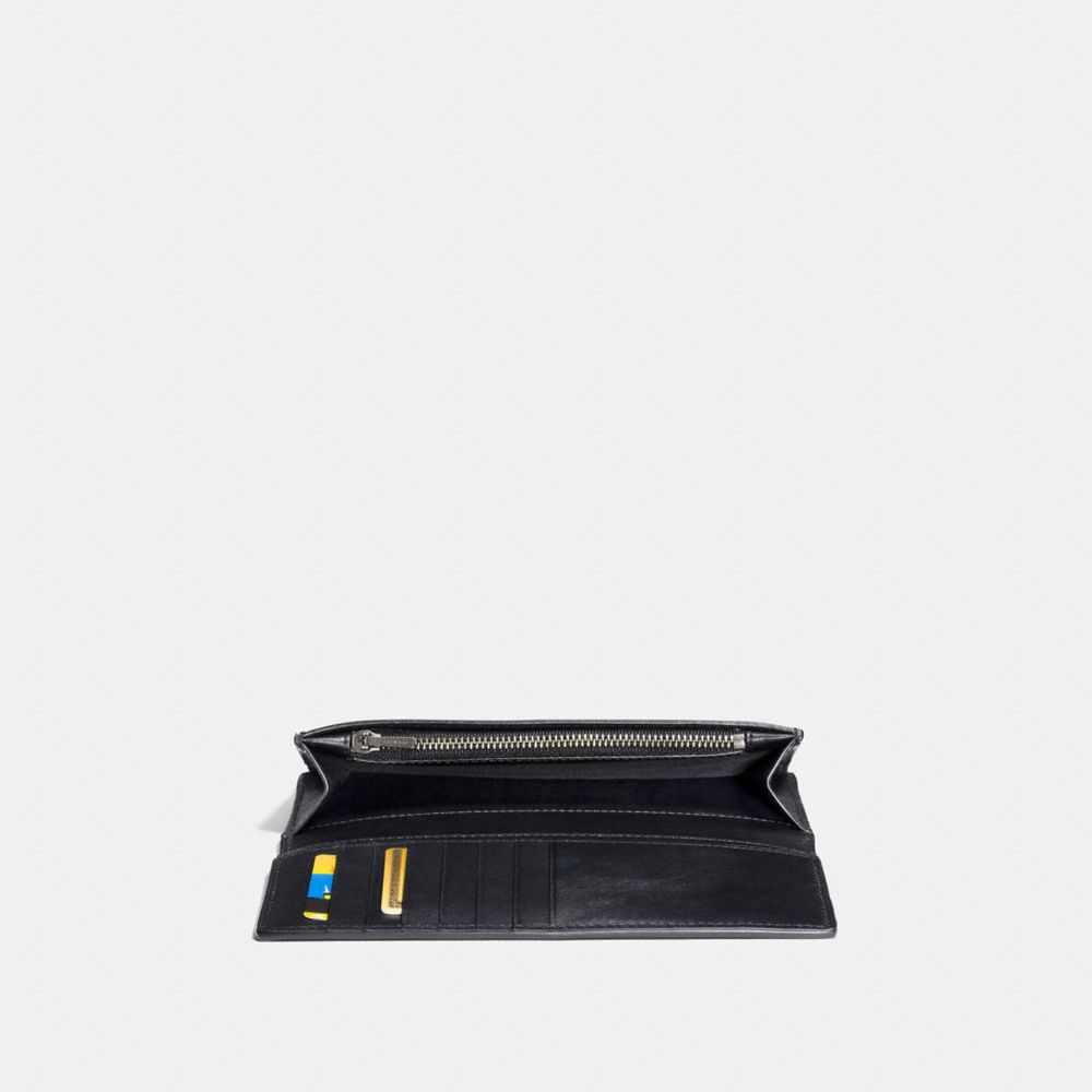 Coach breast pocket wallet in signature leather new arrivals